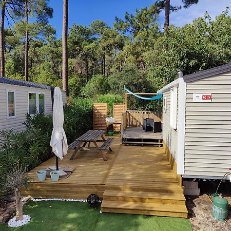 Mobile-Home 6 Personnes Cap Ferret Claouey Exterior foto